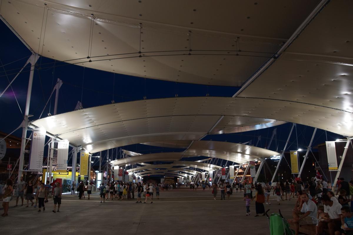 Cardo & Decumano Roof (Expo 2015) 