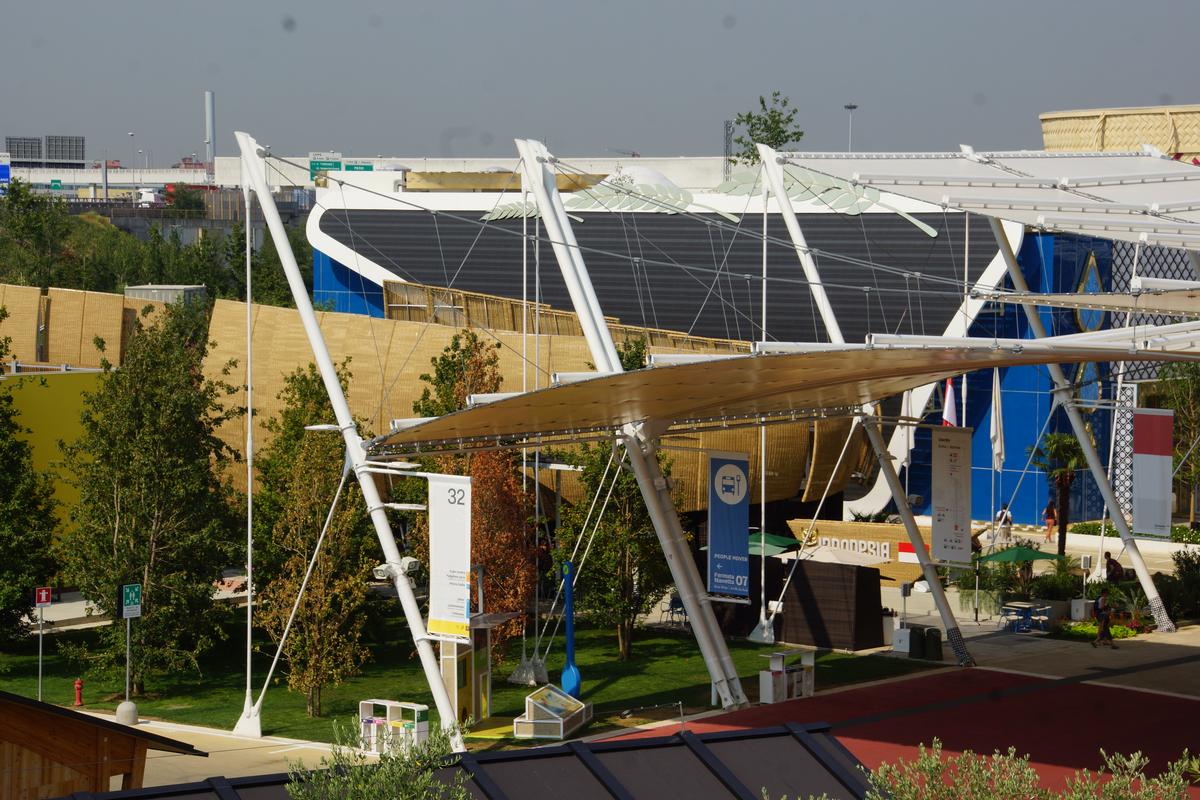 Couverture des Cardo & Decumano (Expo 2015) 