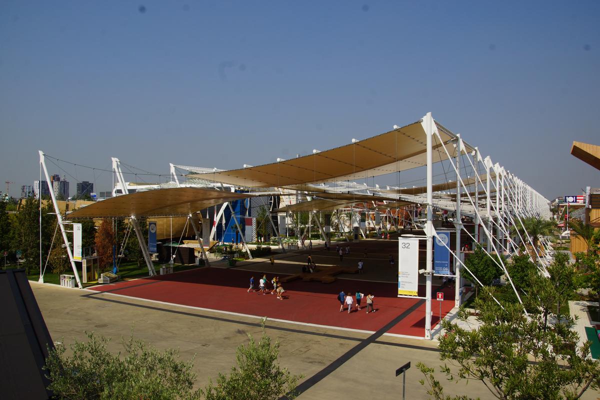 Couverture des Cardo & Decumano (Expo 2015) 