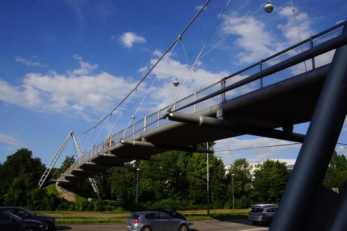 Cable Truss Bridge over the Middle Ring 
