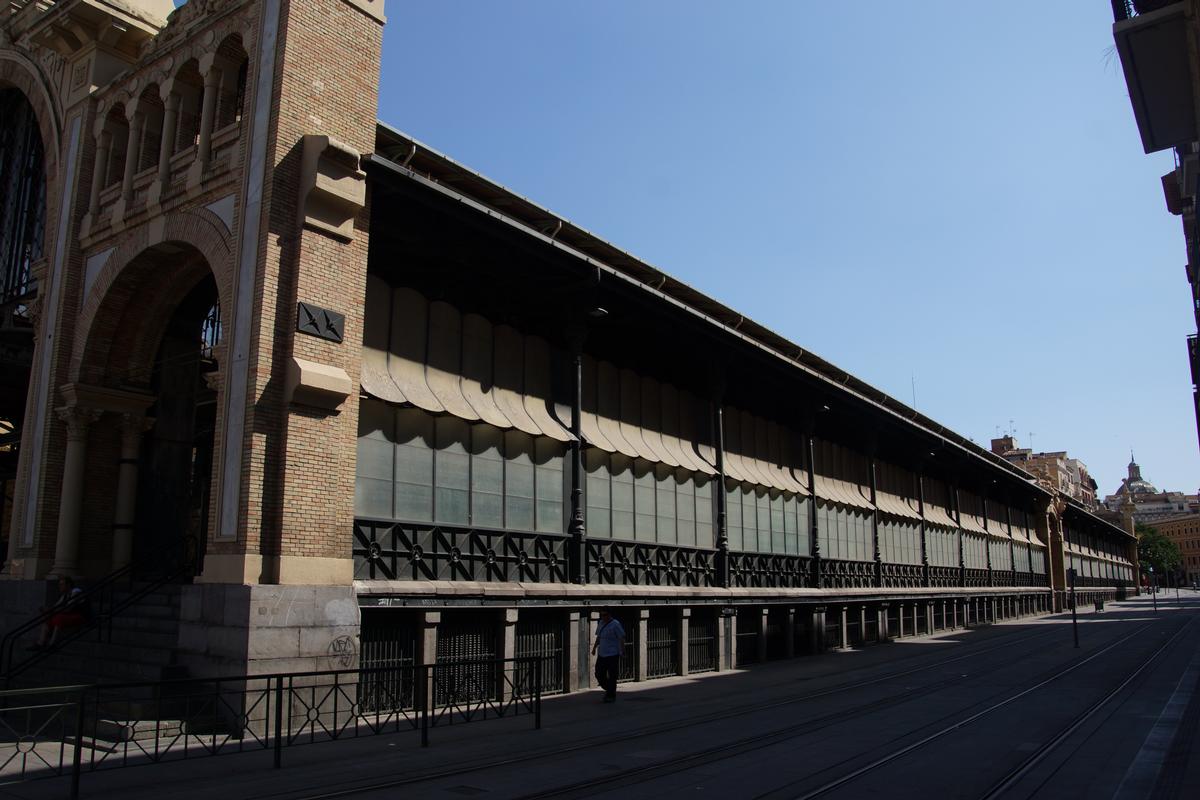 Halle du marché central de Zaragoza 