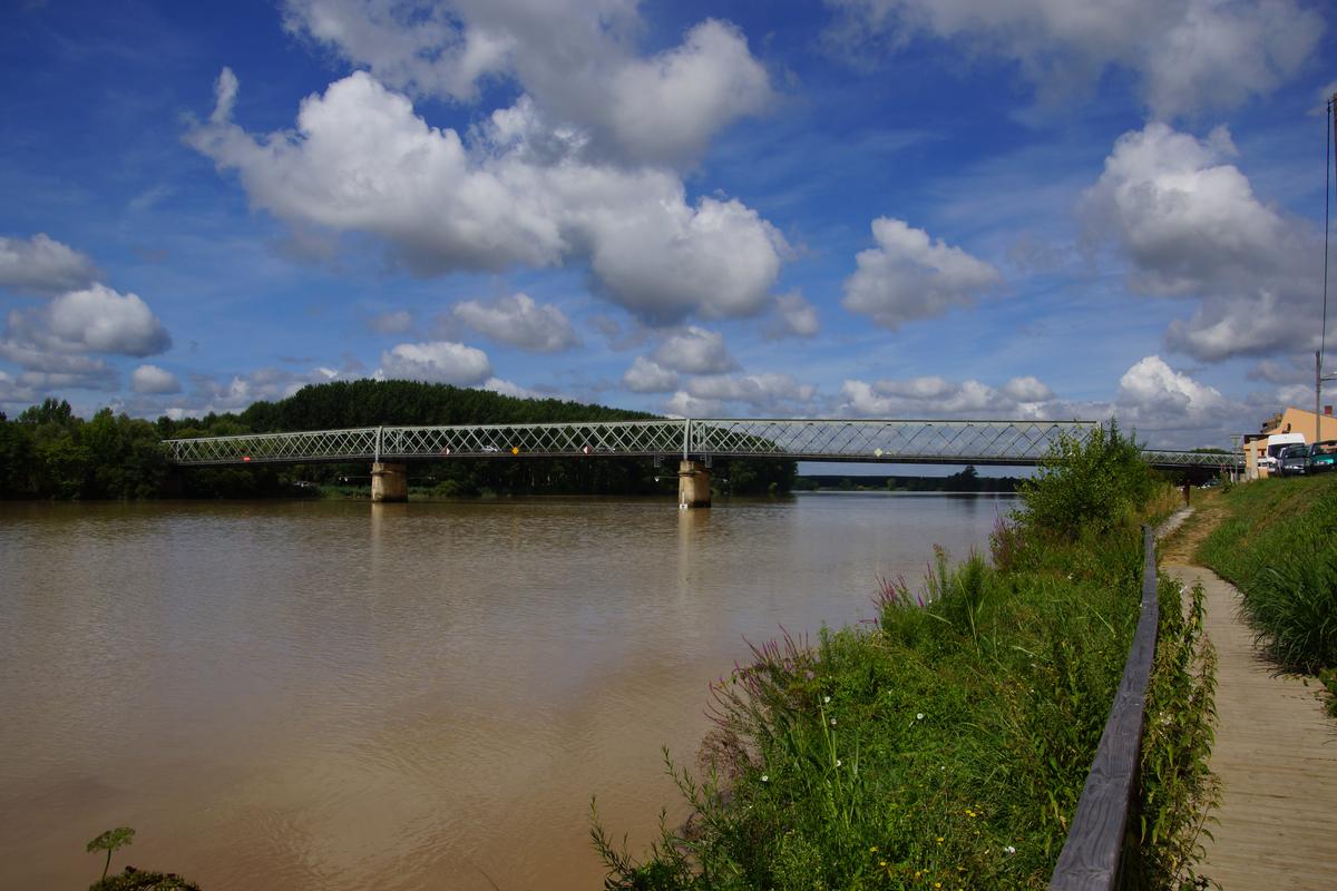 Garonnebrücke Langoiran 