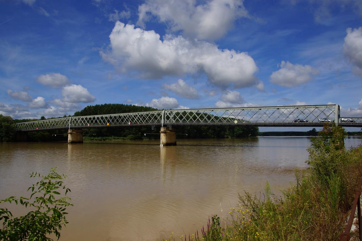 Garonnebrücke Langoiran 