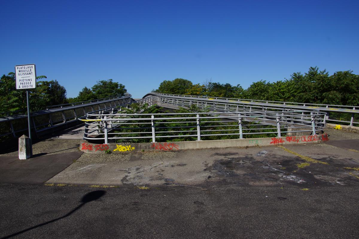 Passerelle PSO de la Rocade Est de Toulouse 