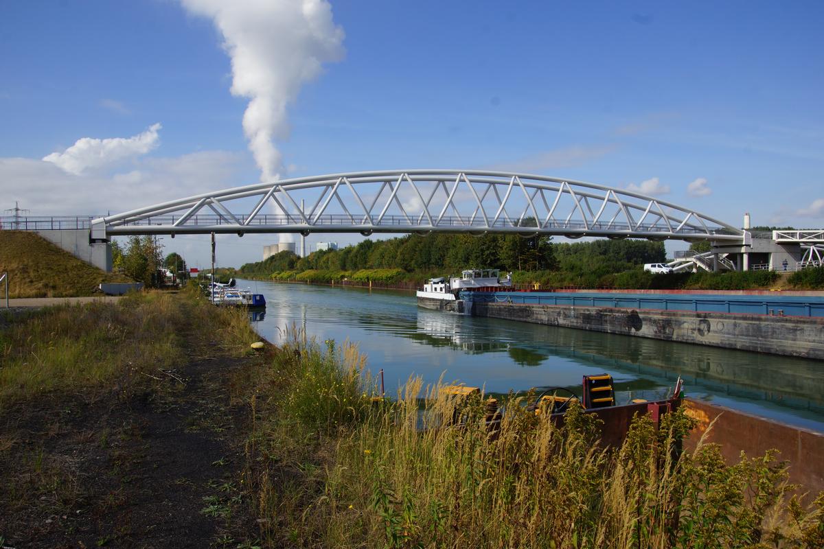 Lippeparkbrücke über den Datteln-Hamm-Kanal 