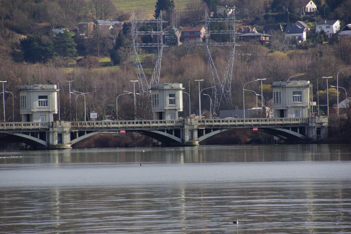 Monsin-Damm und -Brücke 
