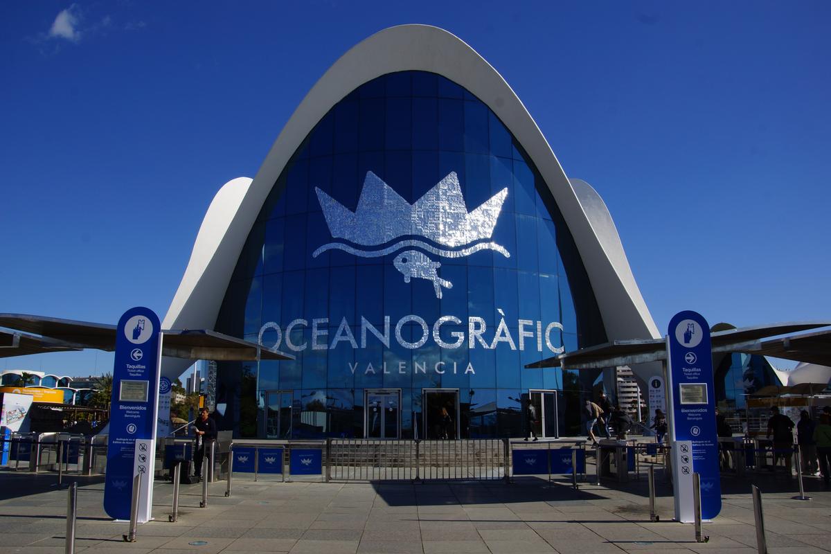 L'Oceanogràfic - Empfangsgebäude 