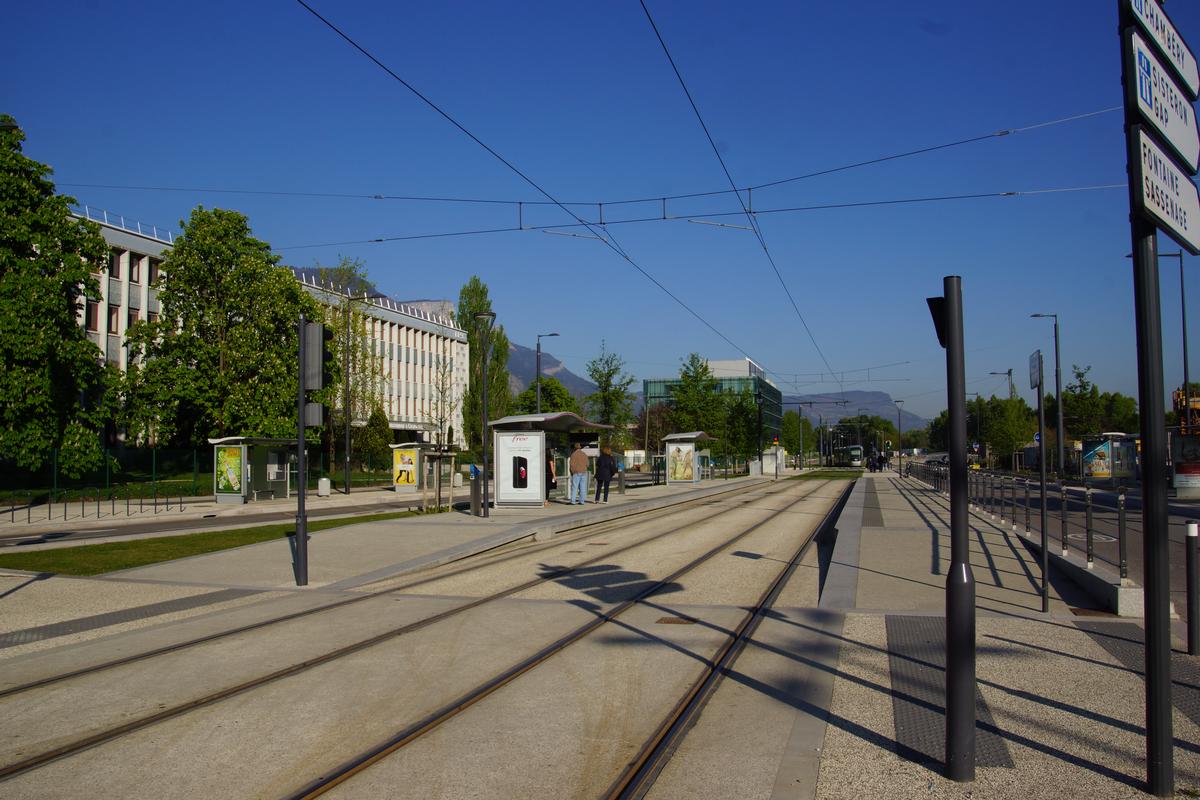 Straßenbahnlinie B in Grenoble 