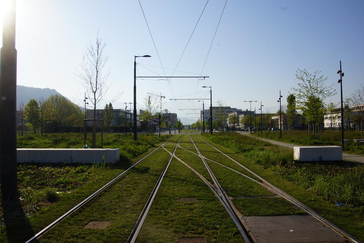 Straßenbahnlinie B in Grenoble 