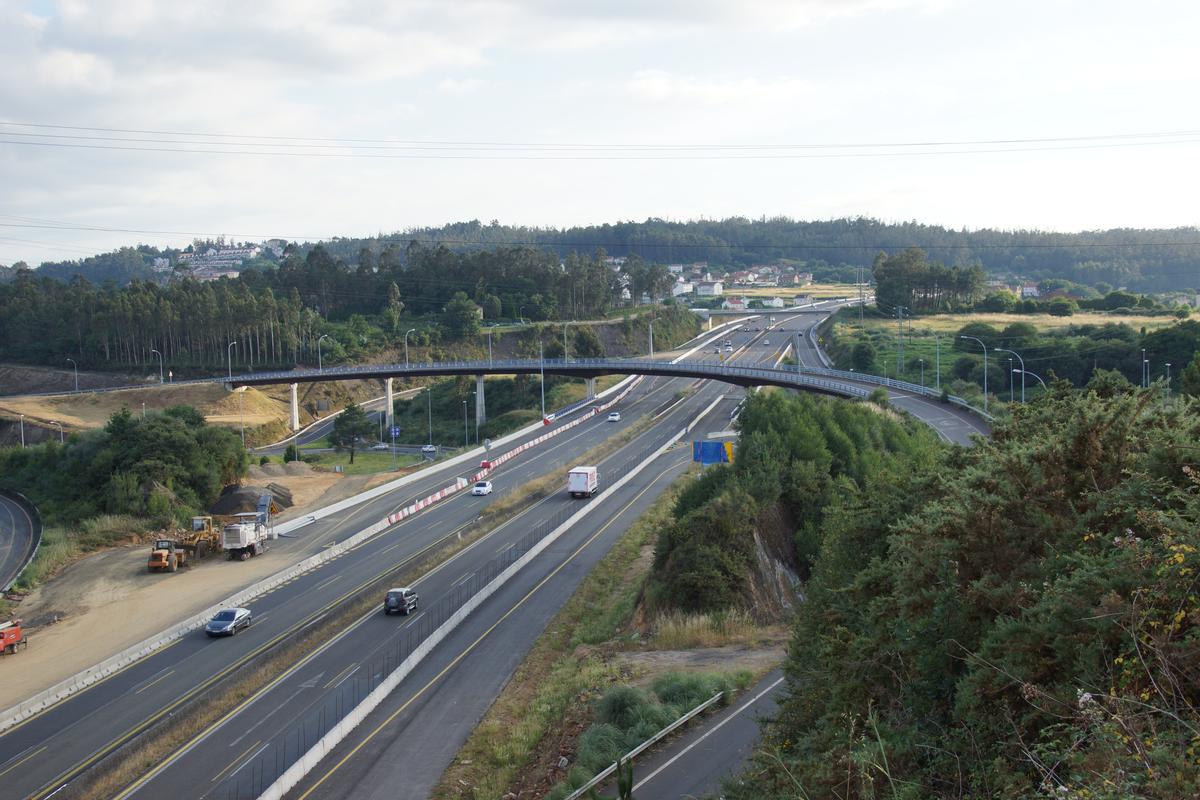 Directional Ramp Across AP-9 Motorway at Santiago de Compostela 