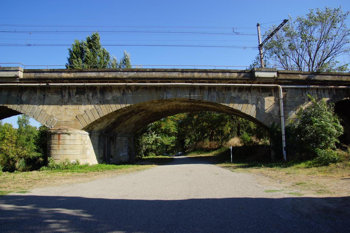Viaduc ferroviaire sur l'Aude 