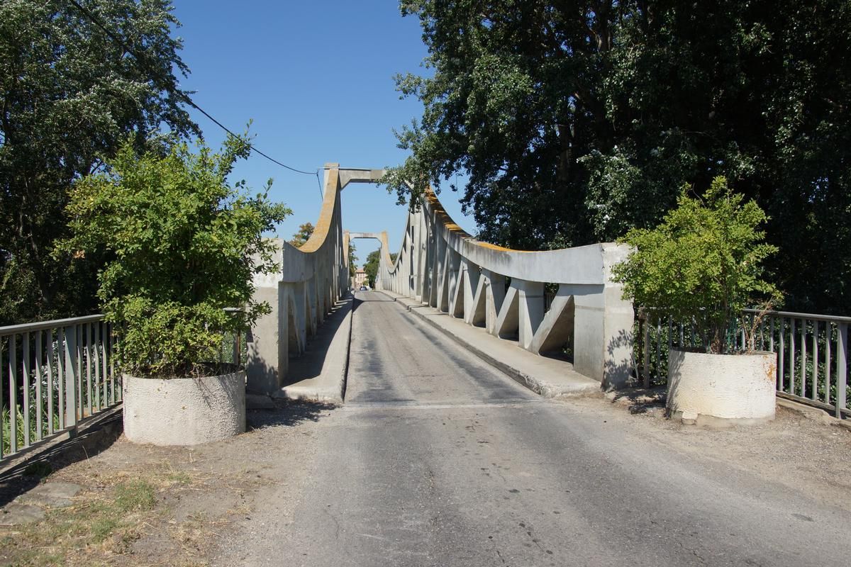 Hängebrücke von Puichéric 