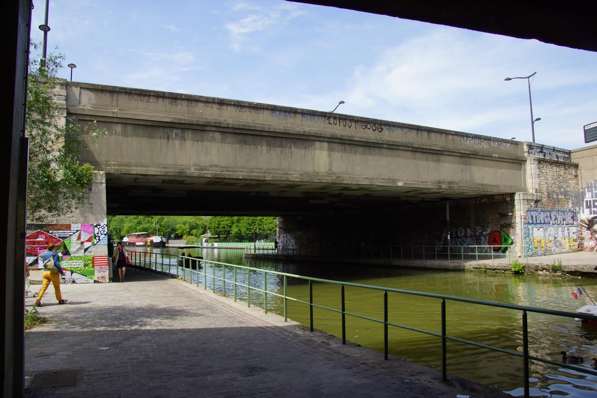 Pont Macdonald (Canal de l'Ourcq) (Paris (19.)) Structurae Pont Macdonald (Canal de l'Ourcq) (Paris (19.)) Structurae