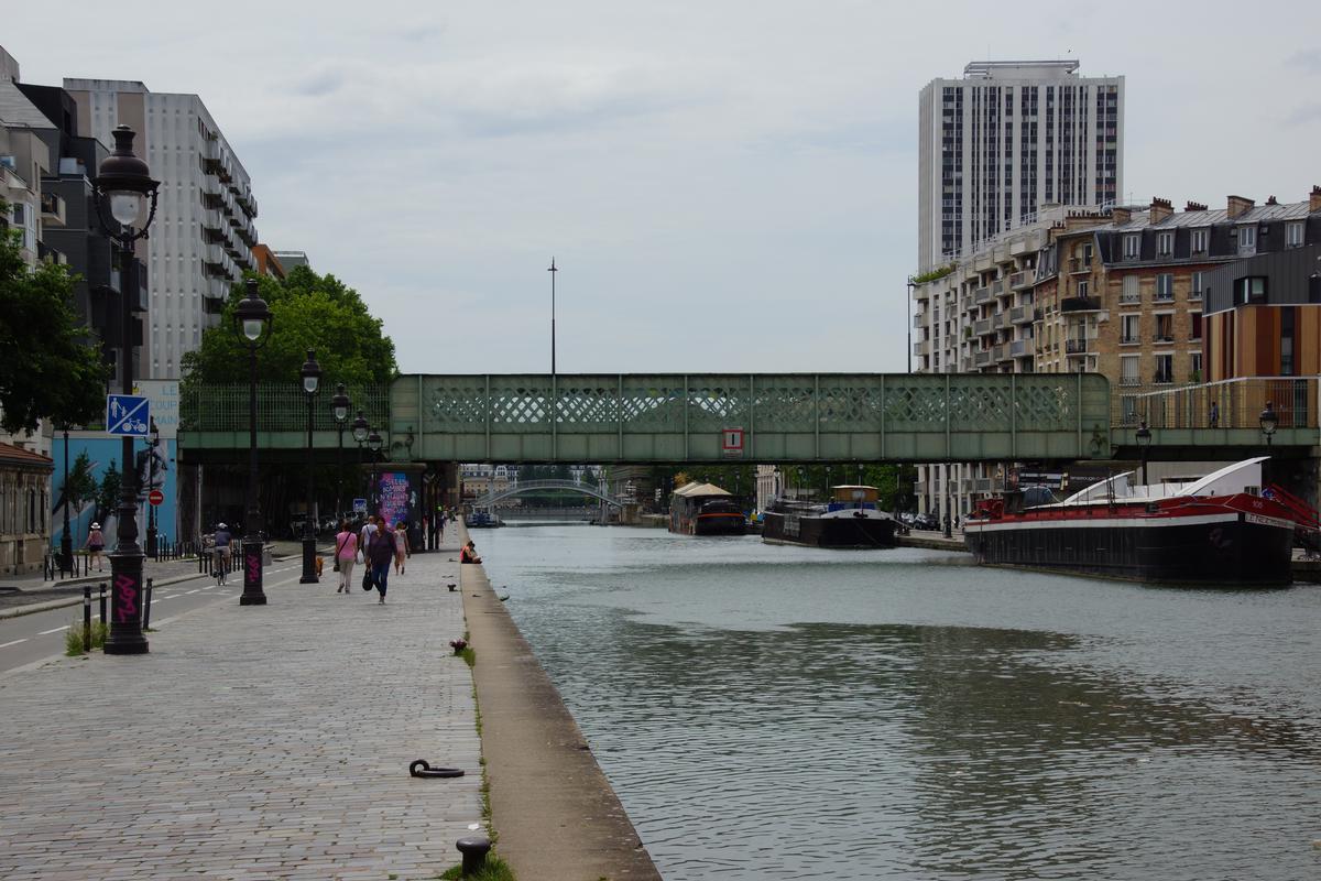 Pont de la rue de l'Ourcq 
