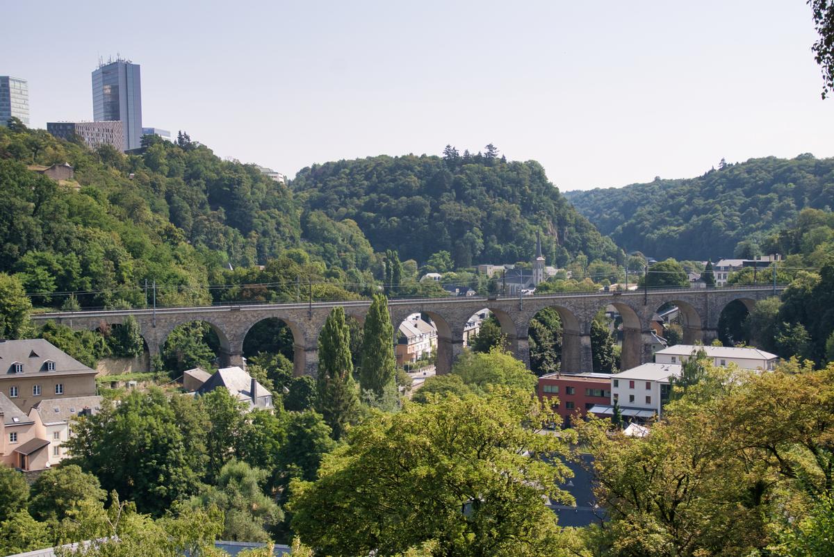 Pafendaller Viaduc (Luxembourg, 1862) Structurae
