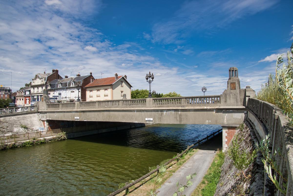 Brücke über den Kanal von Saint-Quentin 