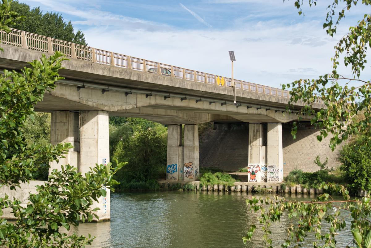 Pont de la rocade sud de Compiègne 