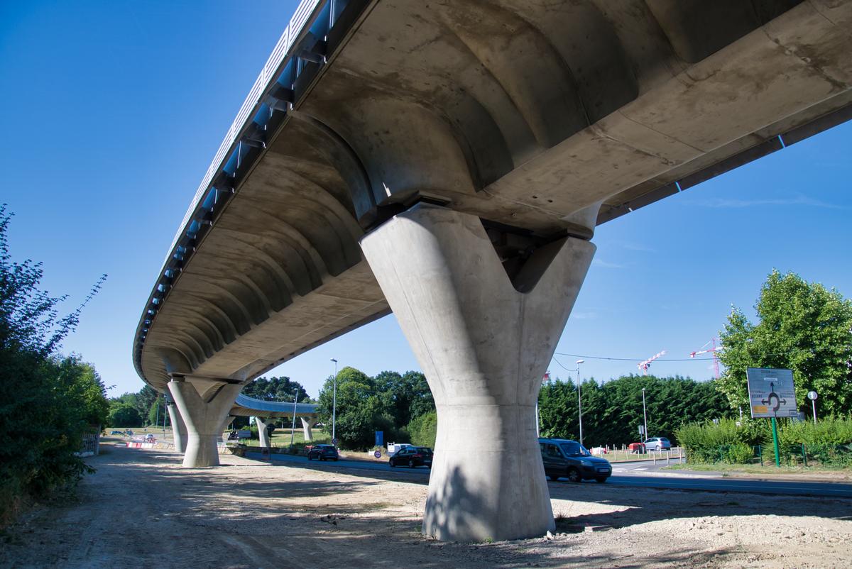 Structurae [en]: Rennes Metro Line B Viaduct