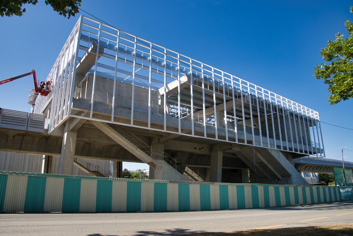 Station De Métro Atalante (Cesson-Sévigné, 2021) | Structurae