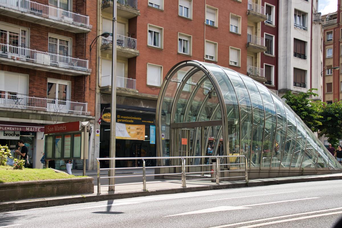Metrobahnhof San Mamés 