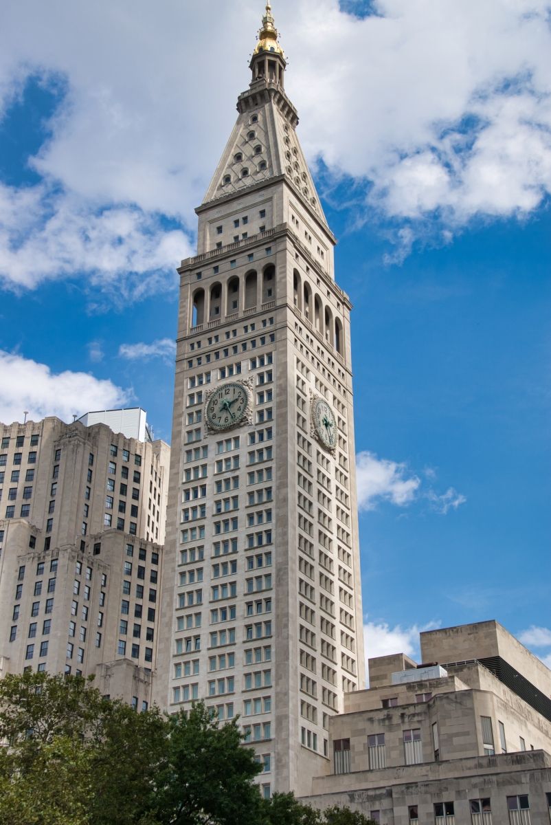 Metropolitan Life Insurance Tower Manhattan 1909 Structurae