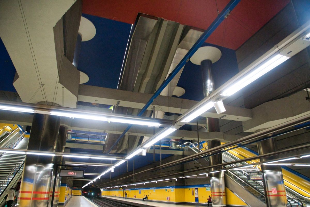 Station de métro (Arganzuela, 2007) Structurae
