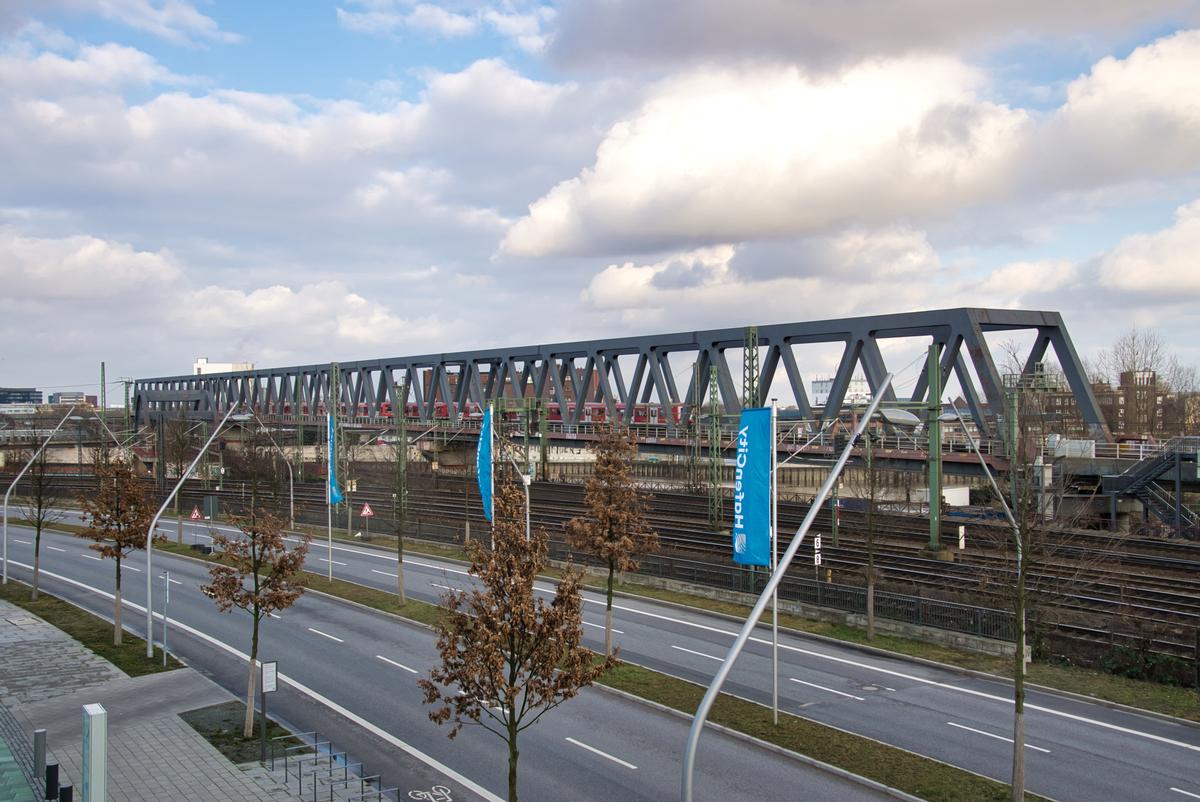 Pont de la S-Bahn sur le Billhafen 