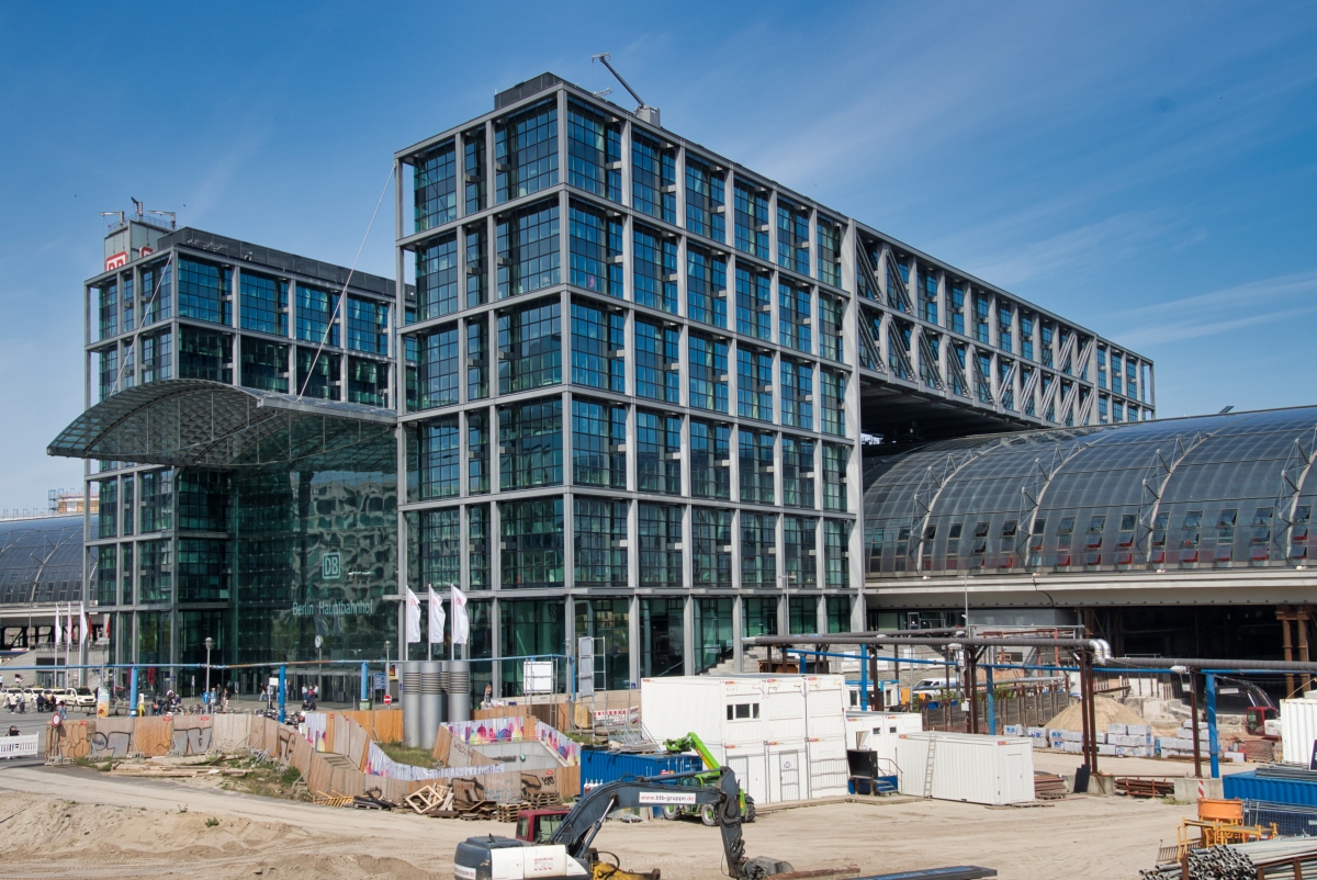 Gare centrale de Berlin 