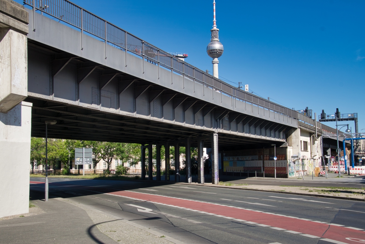 Stralauer Strasse Rail Overpass 