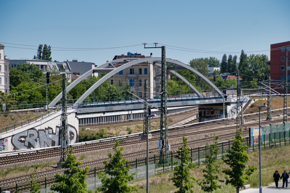 Ostkreuz Rail Flyover (Berlin-Friedrichshain, 2015) | Structurae