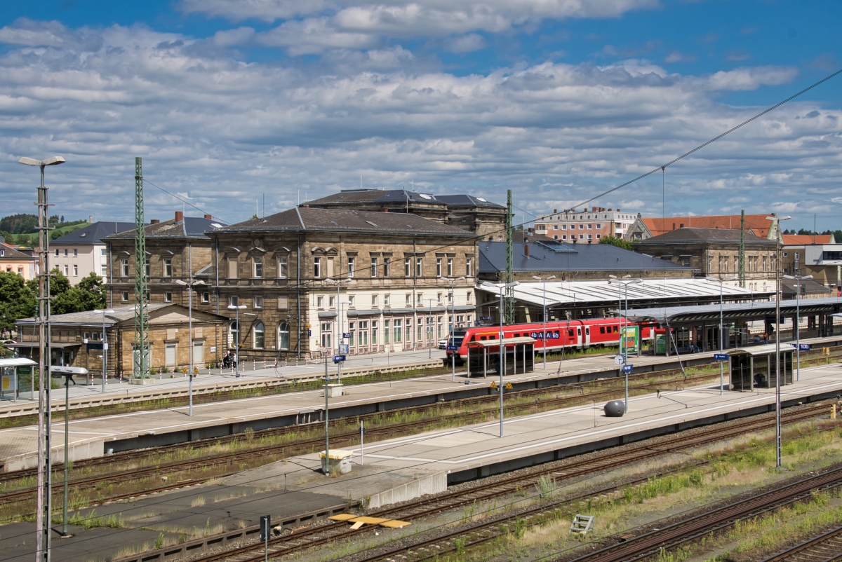 Gare centrale de Hof 