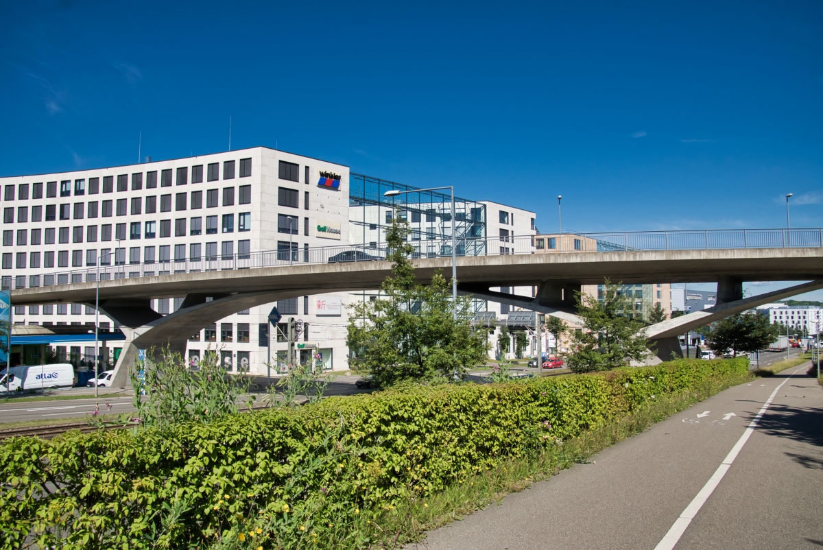 Brücke Auerbachstraße über die Heilbronner Straße 