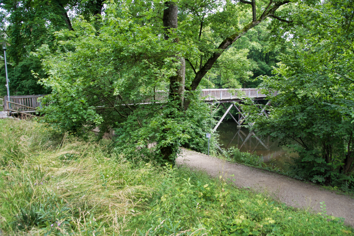 Künettegraben Footbridge (Ingolstadt) | Structurae