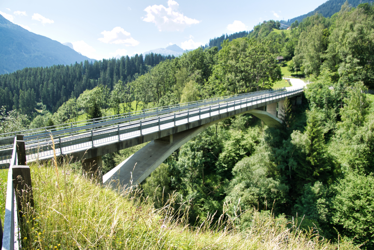 Pont sur le Valtschiel 