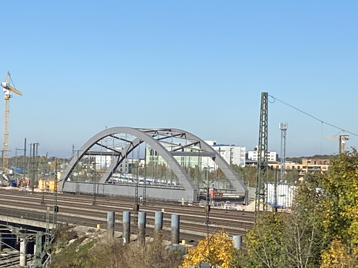 Hirschgarten Rail Overpass 