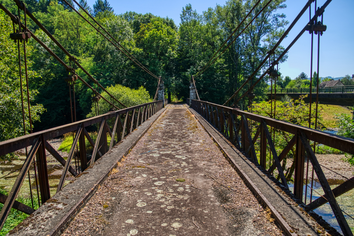 Pont Basteyroux (Argentat, 1850) | Structurae