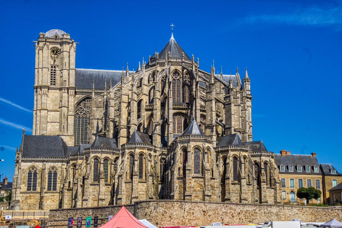 Structurae [en] Le Mans Cathedral