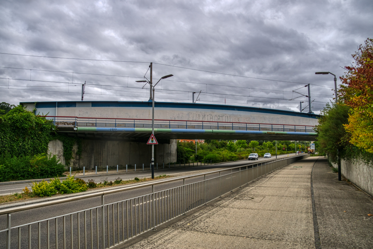 Pont-rail des Champs Barrets 