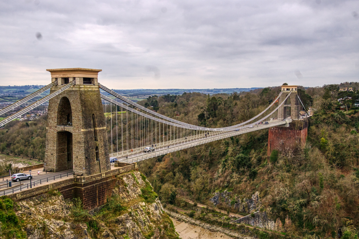 Clifton Suspension Bridge Bristol 1864 Structurae