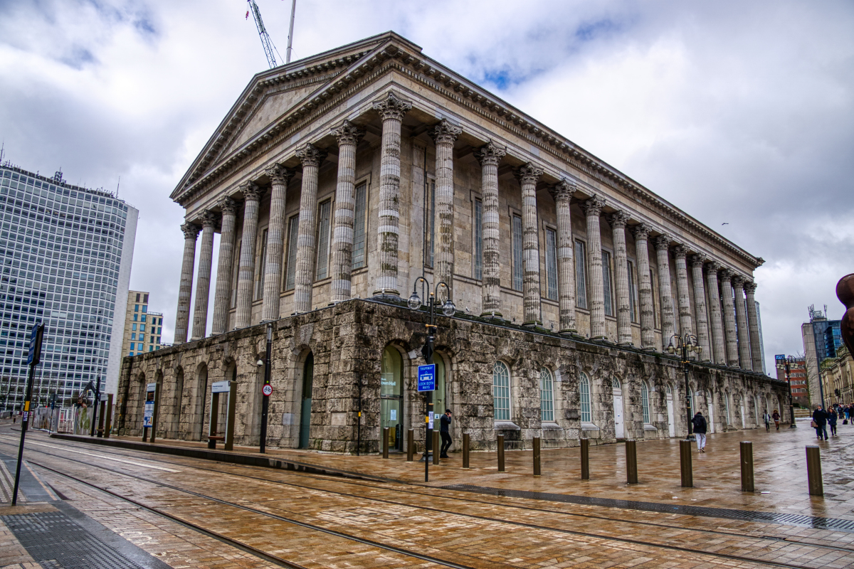 Birmingham Town Hall (Birmingham, 1834) Structurae