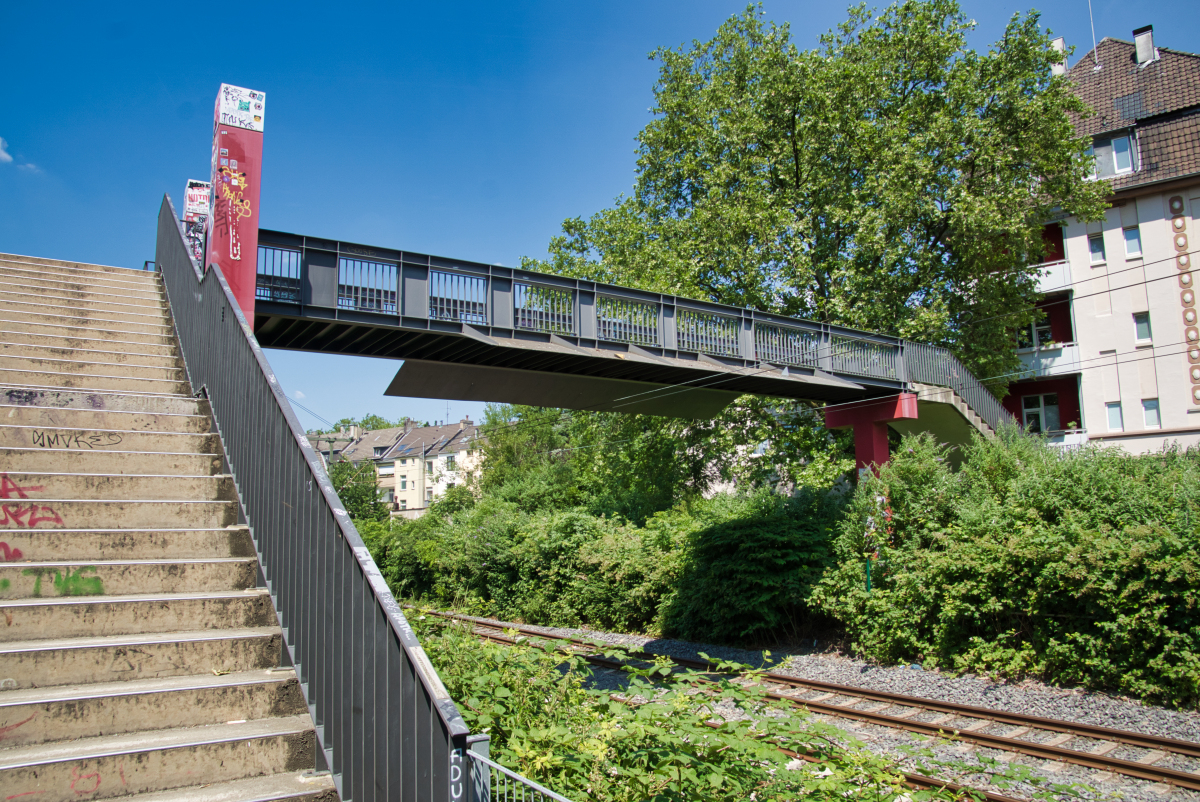 Rittershausstrasse Footbridge 
