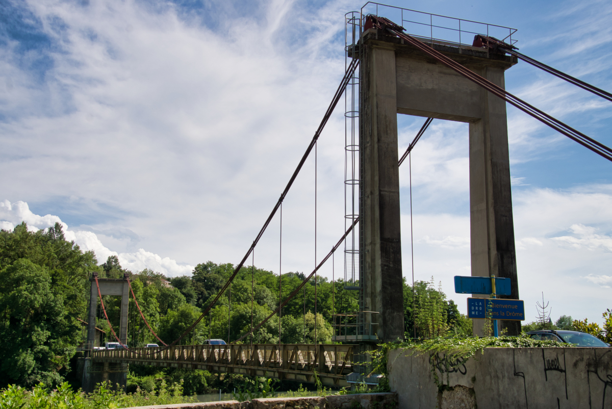 Hängebrücke Saint-Lattier 