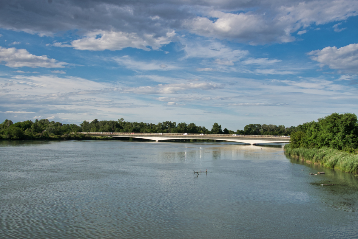 Isère River Bridge 