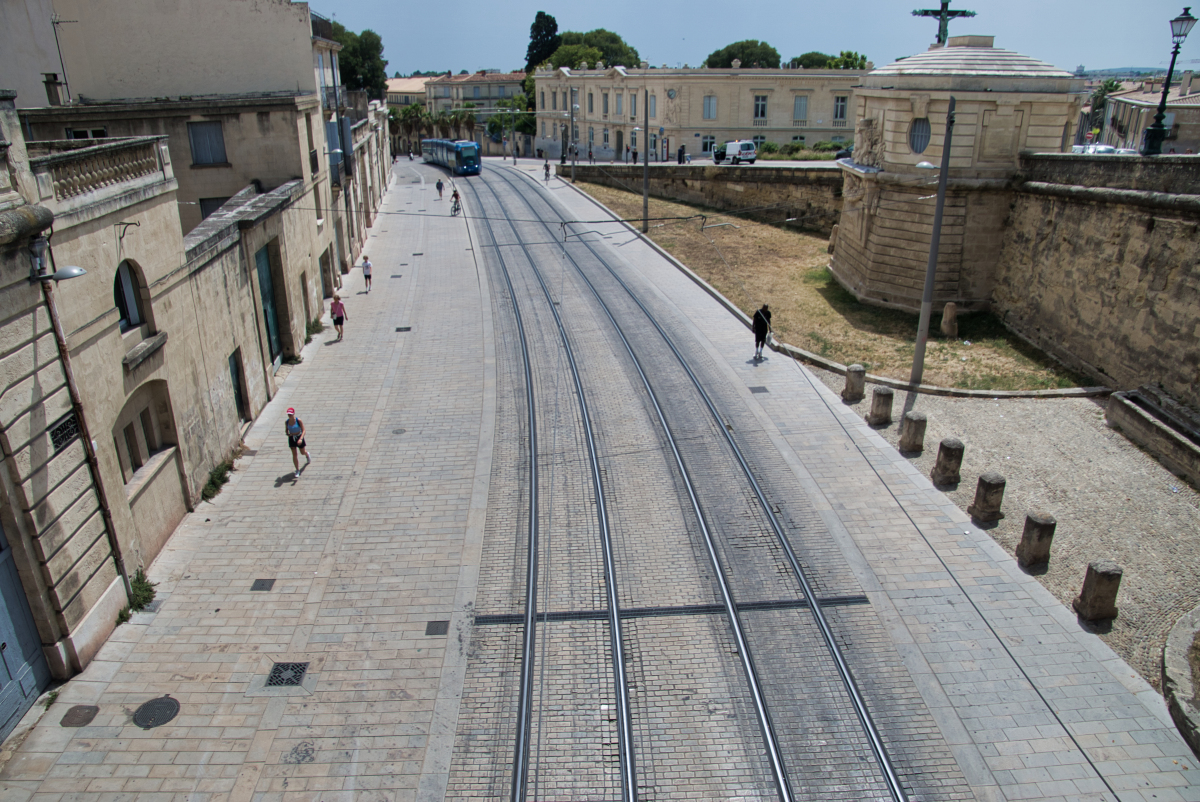 Linie 4 der Straßenbahn Montpellier 