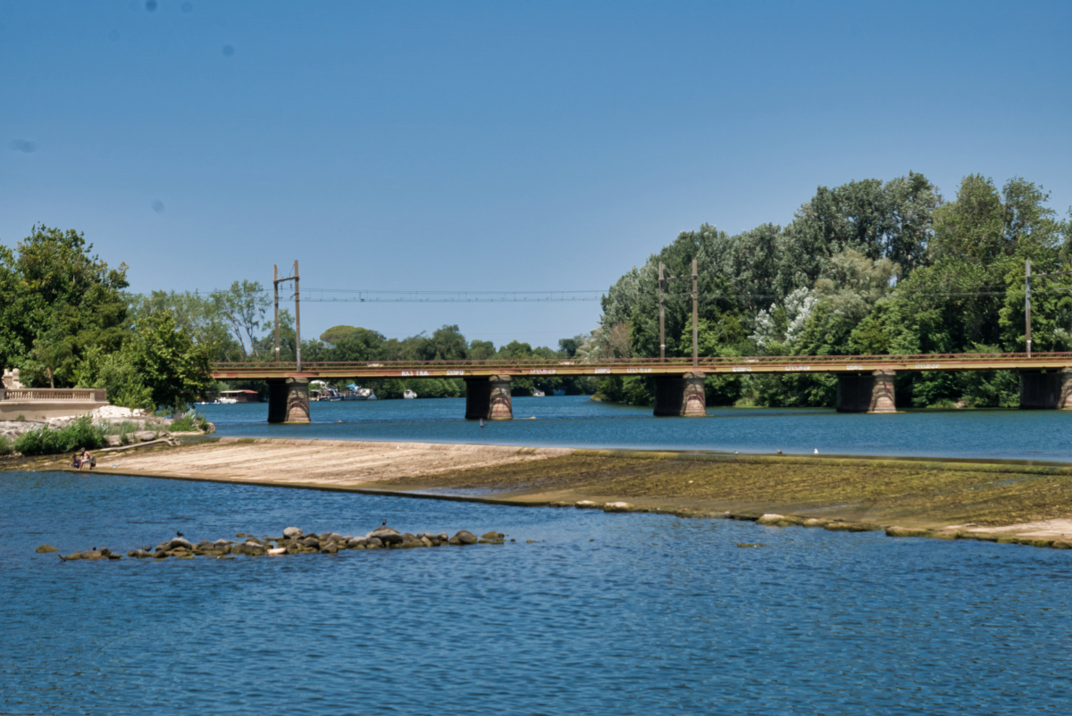 Eisenbahnbrücke Agde 