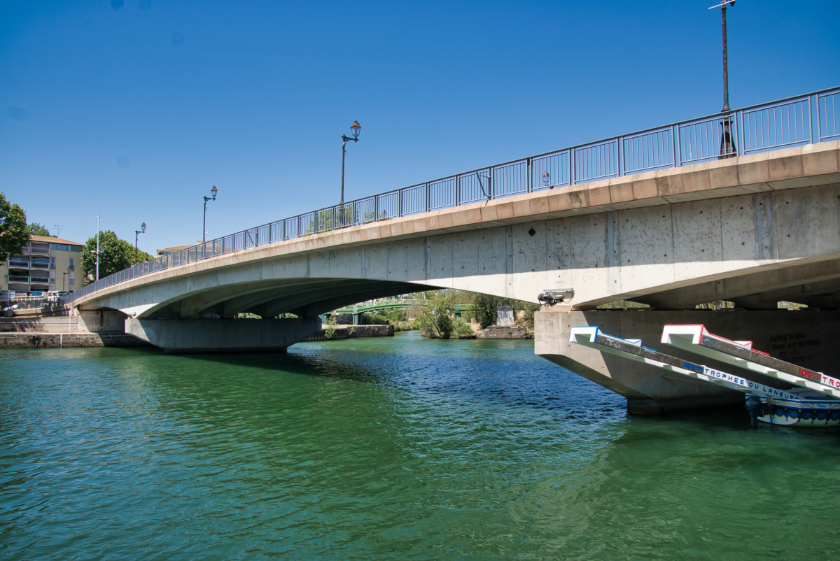 Héraultbrücke Agde 