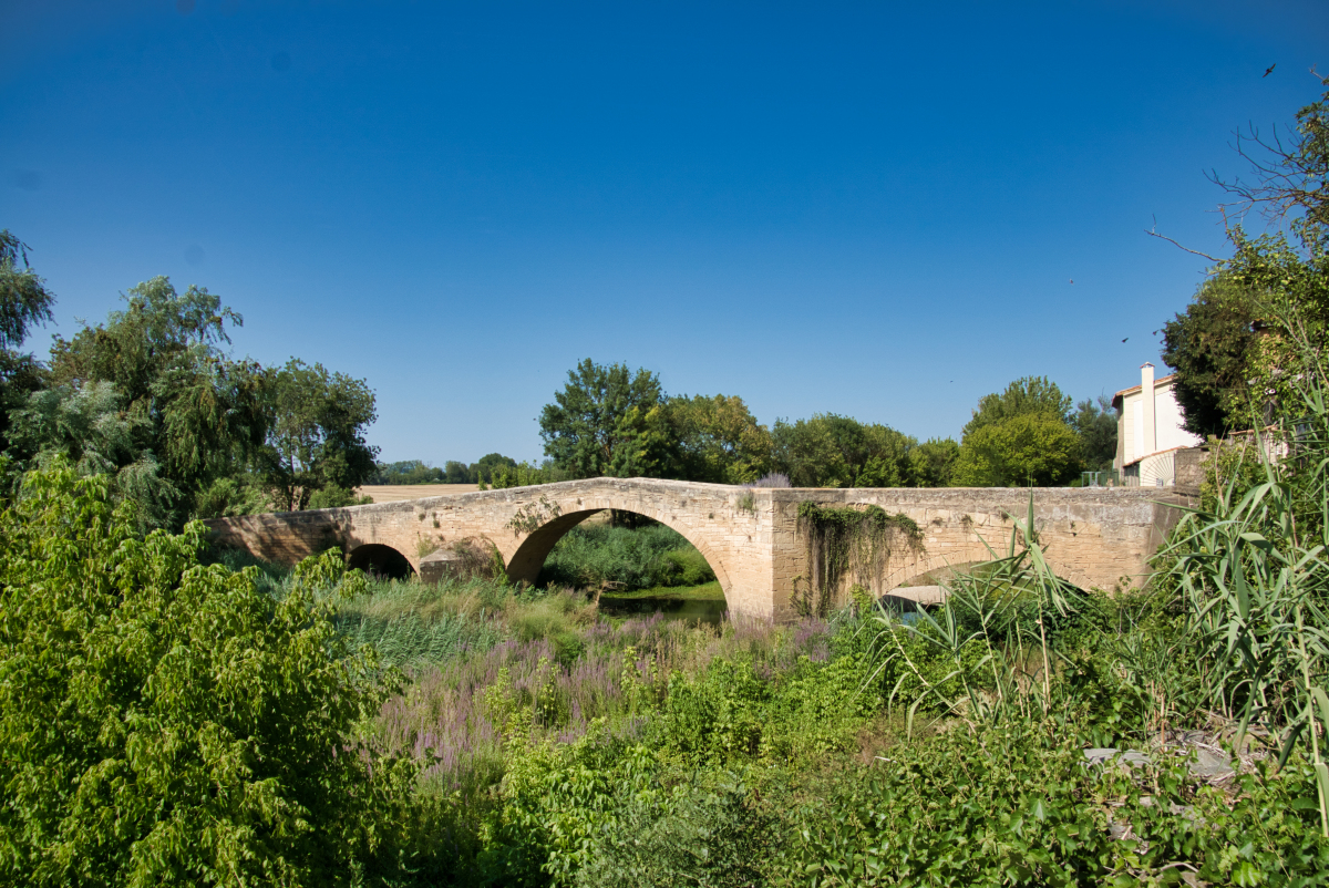 Pont vieux de Saint-Thibéry 