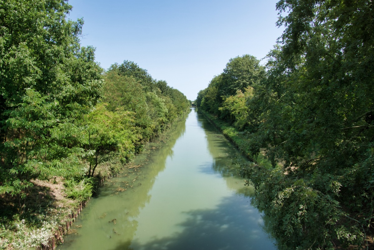 Epanchoir des patiasses et ouvrages sur la Cesse - Canal du Midi