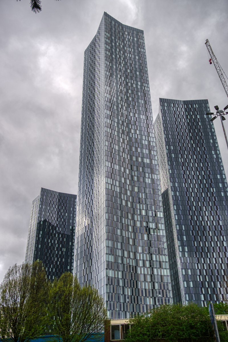 Deansgate Square South Tower (Manchester, 2018) | Structurae