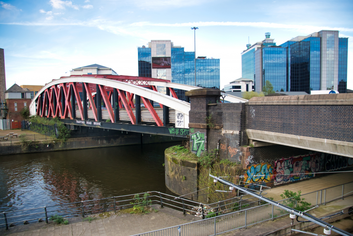 Trafford Road Bridge (salford Trafford, 1894) 